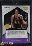 Jerry West 2020 - 21 Panini Prizm Fast Break Autographs #53 auto, autograph, basketball card