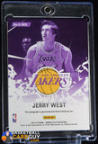 Jerry West 2021-22 Elite Impact Impressions #56 auto, autograph, basketball card