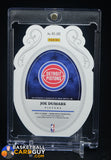 Joe Dumars 2022-23 Crown Royale Royal Signatures FOTL #16 #/17 auto, autograph, numbered