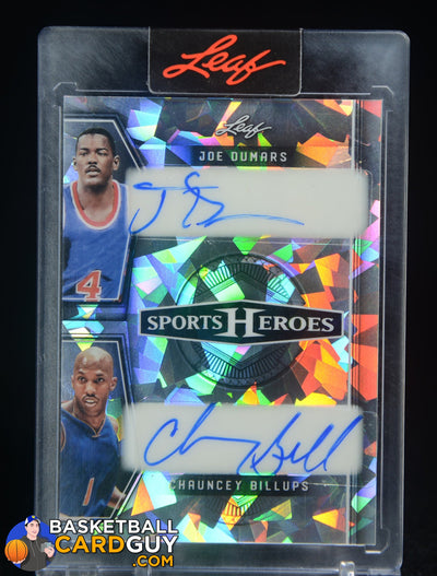 Joe Dumars Chauncey Billups Sports Heroes #1/15