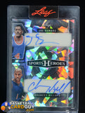 Joe Dumars Chauncey Billups Sports Heroes #1/15 auto, autograph, numbered