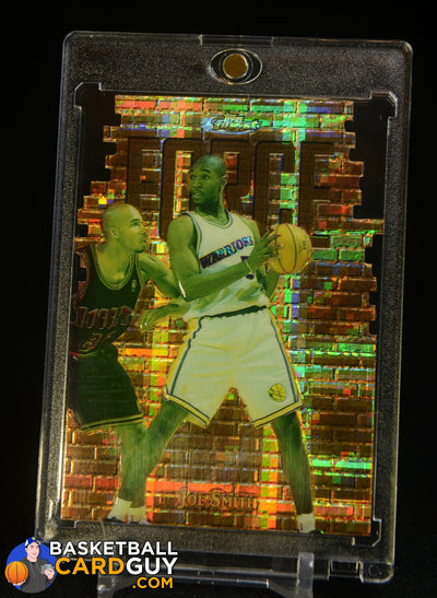Joe Smith 1997-98 Topps Finest Embossed Die-Cut Gold Refractor #162 #/074