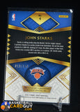 John Starks 2016-17 Select Signatures #4 #/149 memorabilia, numbered