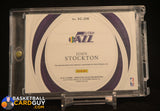 John Stockton 2018-19 Immaculate Collection Sole of the Game #17 #/25 memorabilia, numbered