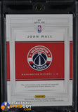 John Wall 2015 - 16 Panini National Treasures Material Signatures #MTSJW #/99 auto, autograph, basketball card, game used, jersey