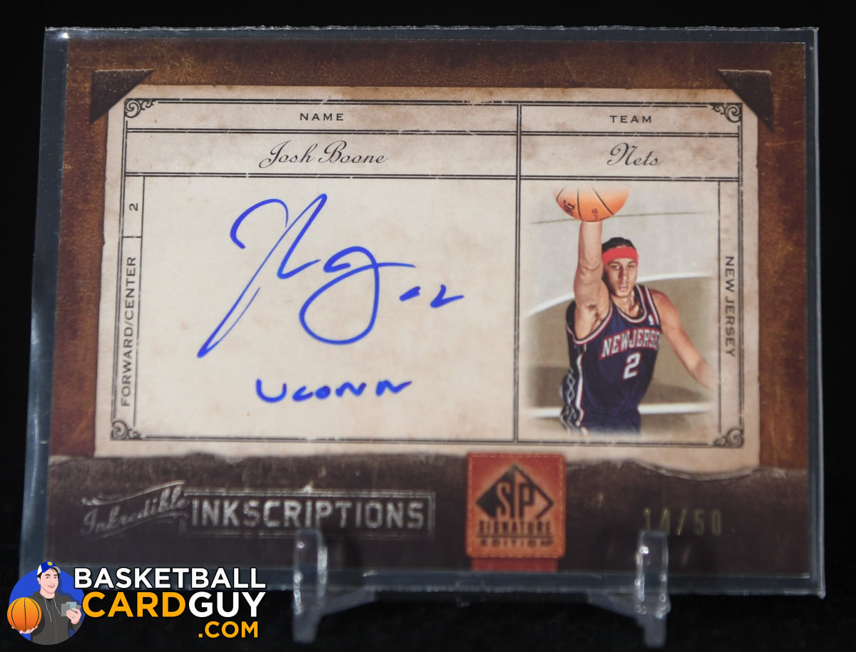 Josh Boone 2006-07 SP Signature Edition INKredible INKscriptions #JB ...