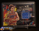 Josh Giddey 2021-22 Court Kings Rookie Expression Memorabilia #6 memorabilia