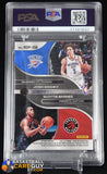 Josh Giddey/Scottie Barnes 2021-22 Panini Spectra Rookie Dual Patch Autographs #4 #/25 PSA 9 autograph, basketball card, jersey, numbered,