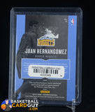Juan Hernangomez 2016-17 Panini Preferred #10 SL JSY AU/99 RC auto, autograph, memorabilia, numbered