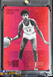 Julius Erving 2013 - 14 Fleer Retro ’95 - 96 Metal Universe Precious Gems Red #235 #/150 basketball card, numbered
