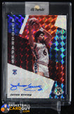 Julius Erving 2019-20 Panini Mosaic Autographs Mosaic Choice Red Fusion #18 auto, autograph, basketball card