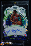 Julius Erving 2020-21 Crown Royale Royal Signatures FOTL #19 #11/17 auto, autograph, numbered