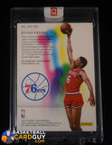 Julius Erving 2023-24 Panini Noir Shadow Signatures /25 auto, autograph, numbered