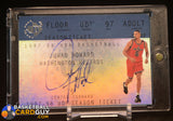 Juwan Howard 1997-98 UD3 Season Ticket Autographs #JH auto, autograph