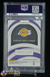 Kareem Abdul-Jabbar 2021-22 Immaculate Collection Marks of Greatness Gold #/10 auto, autograph, numbered