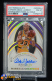Kareem Abdul-Jabbar 2021-22 Immaculate Collection Marks of Greatness Gold #/10 auto, autograph, numbered