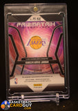 Kareem Abdul-Jabbar 2024-25 Panini Prizm Black Prizmatrix Signatures Prizms Gold Shimmer FOTL #6 #/10 auto, autograph, numbered