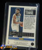 Karl-Anthony Towns 2020-21 Contenders Optic Season Ticket Auto auto, autograph