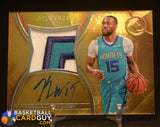 Kemba Walker 2017-18 Opulence Patch Auto JERSEY NUMBER #15/25