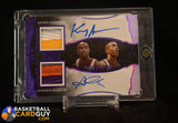 Kenny Anderson Stephon Marbury 2024 In the Gem Used Patch Auto #/5 auto, autograph, memorabilia, numbered