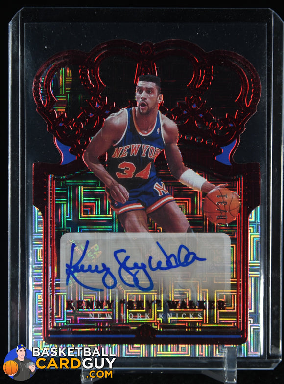 Kenny Sky Walker 2021-22 Crown Royale Crown Autographs Asia Red #3 #/31 autograph, basketball card, numbered