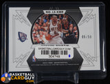 Kenyon Martin 2020-21 Panini Obsidian Lightning Strike Signatures Electric Etch Orange #/50 autograph, basketball card, numbered