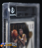 Kevin Durant 2007 - 08 Exquisite Collection Exclusives Autographs #KD #/35 BGS 9 (Damaged) auto, autograph, basketball card, graded,