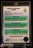Kevin Durant 2007 eTopps #19 #/1499 auto, autograph, numbered