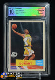 Kevin Durant 2007 Topps Basketball 1957 58 Variation #112 AGC 10