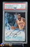 Kevin Durant 2014-15 Court Kings Autographs Sapphire #CKKD #/25 PSA 9 auto, autograph, graded, numbered