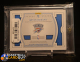 Kevin Durant 2015-16 Panini National Treasures NBA Game Gear Triples #/25 memorabilia, numbered