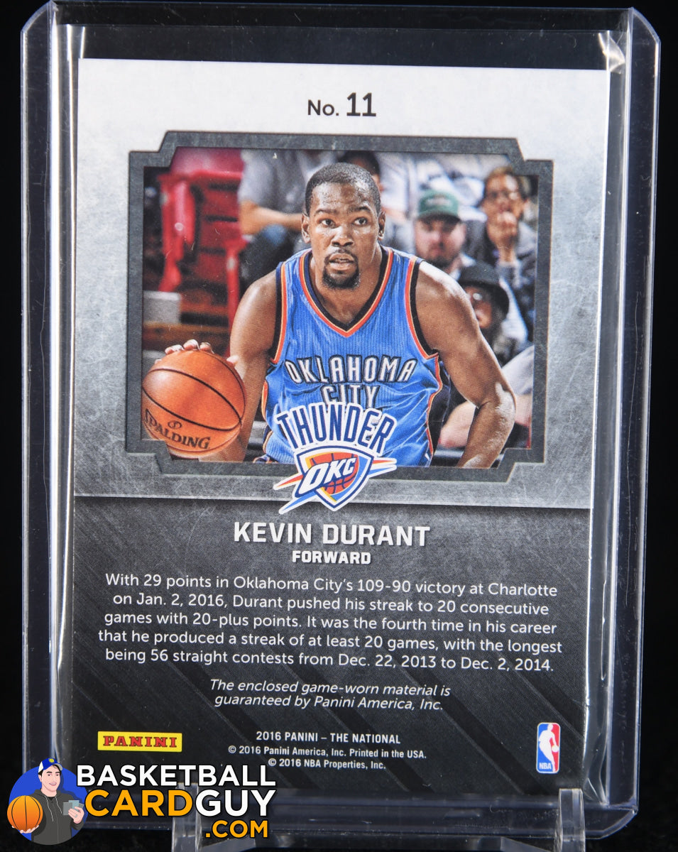 Kevin Durant 2016 Panini National Convention Tools of the Trade Diamond Awe  #11 #/49