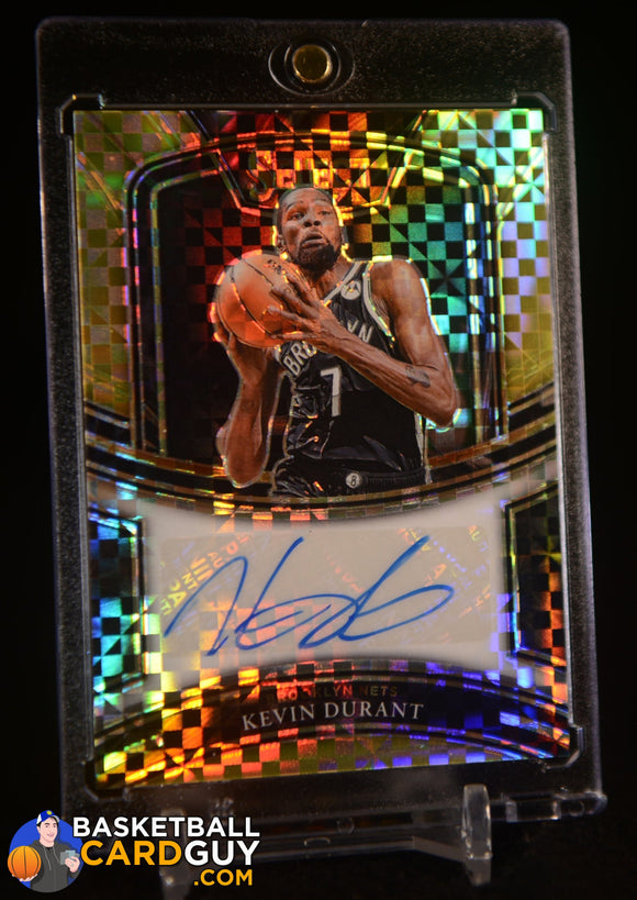 Kevin Durant 2019-20 Mosaic Scripts Autograph On Card – Basketball