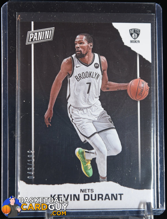 Kevin Durant 2021 Father’s Day BK3 #/199 basketball card, numbered
