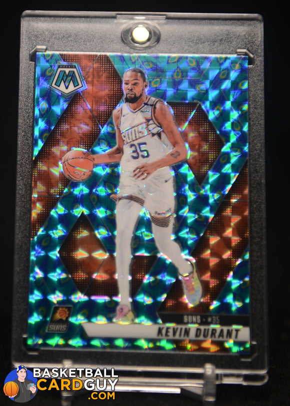 Kevin Durant 2024-25 Panini Mosaic Mosaic Choice Peacock #112 SSP