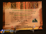 Kevin Garnett 2005 Hoops Supreme Court PATCH #/25 memorabilia, numbered