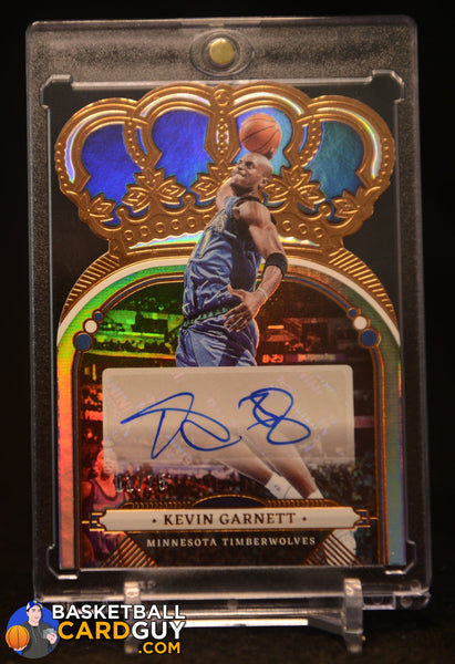 Kevin Garnett 2022-23 Crown Royale Crown Autographs #41 #1/75