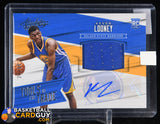 Kevon Looney 2015-16 Absolute Memorabilia Tools of the Trade Rookie Autograph Materials #TTJKL #/99 autograph, basketball card, jersey,