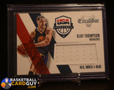 Klay Thompson 2014-15 Panini Excalibur Red White and Blue Jerseys #12 memorabilia