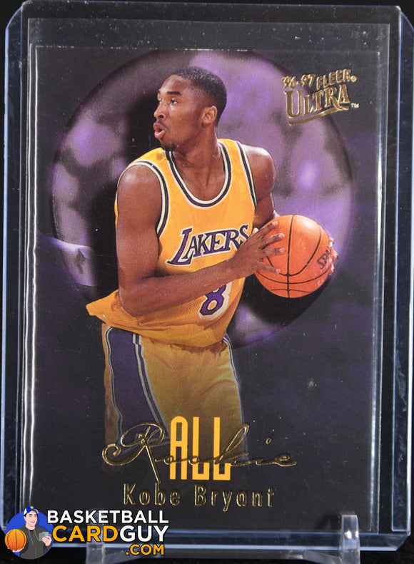 Kobe Bryant 1996 - 97 Ultra All - Rookies #3 90’s insert, basketball card, rookie card