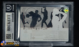 Kobe Bryant 2002-03 UD Glass Auto Focus #KB /50 BGS 8.5 auto, autograph, BGS, graded, numbered