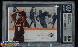 Kobe Bryant 2002-03 UD Glass Auto Focus #KB /50 BGS 8.5 auto, autograph, BGS, graded, numbered