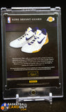 Kobe Bryant 2012 Panini Game Worn Shoe memorabilia