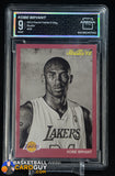 Kobe Bryant 2013 Panini Fathers Day Studio #20 AC 9