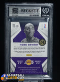 Kobe Bryant 2014-15 Panini Spectra Spectacular Swatches Signatures #SSKB #/35 BGS 9 auto, autograph, BGS, graded, memorabilia