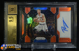 Kristaps Porzingis 2016-17 Panini Prizm Autographs Prizms Orange #38 BGS 9.5 #/25 auto, autograph, BGS, graded, numbered