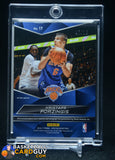 Kristaps Porzingis 2016-17 Panini Spectra Rising Stars Memorabilia Autographs Gold #17 #/10 auto, autograph, memorabilia, numbered