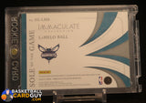 LaMelo Ball 2020-21 Immaculate Collection Sole of the Game #22 #/20 memorabilia, numbered