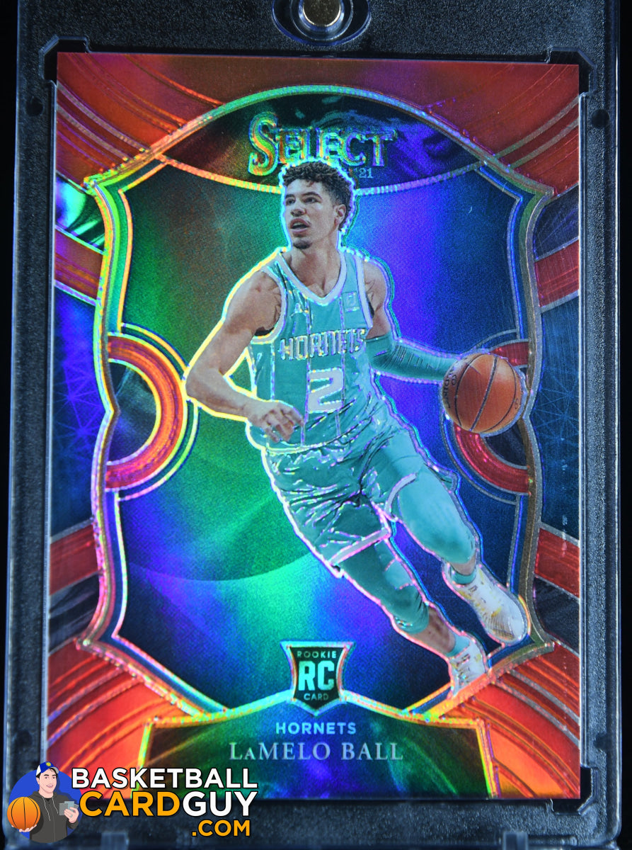 LaMelo Ball 2020-21 Select Prizms Red RC #63 #/199