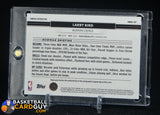 Larry Bird 2006 National Topps Chrome Annual Refractor #/26 auto, autograph, numbered